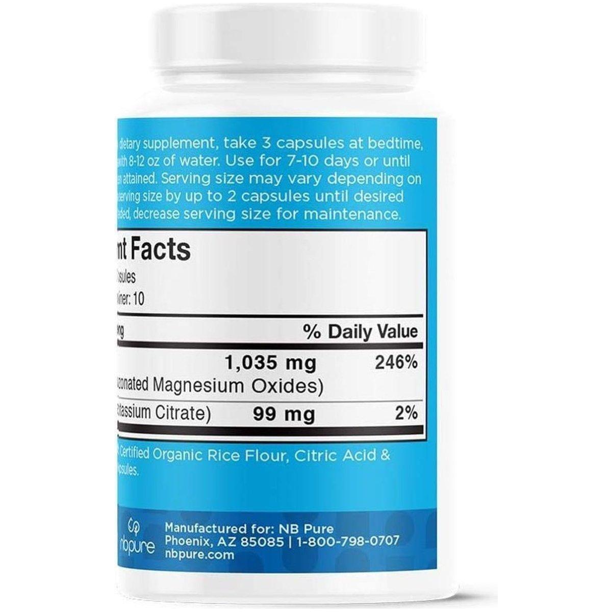 Natural Colon Detox Cleanse Supplement