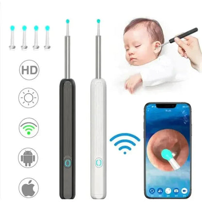 Wireless Ear Scope with LED Light for iPhone
