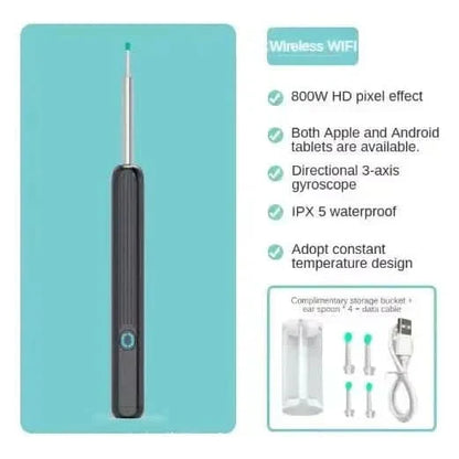 Wireless Ear Scope with LED Light for iPhone