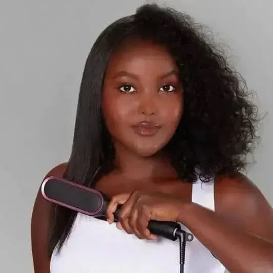 Sleek Hair Straightening Comb for Frizz Free Styling