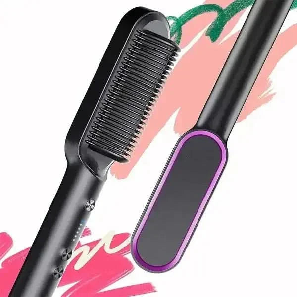 Sleek Hair Straightening Comb for Frizz Free Styling - Mycosmeticslondon