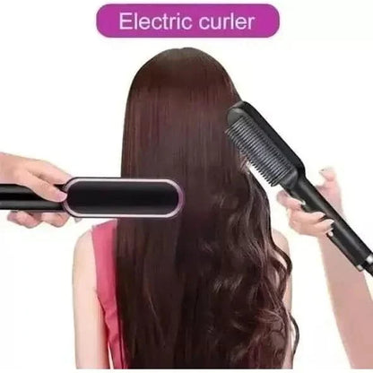 Sleek Hair Straightening Comb for Frizz Free Styling