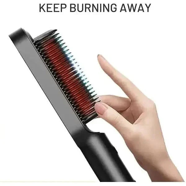 Sleek Hair Straightening Comb for Frizz Free Styling