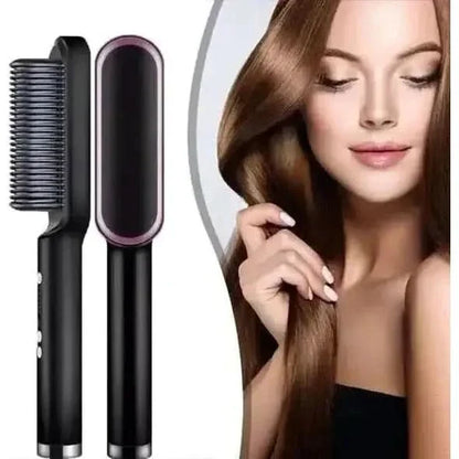 Sleek Hair Straightening Comb for Frizz Free Styling