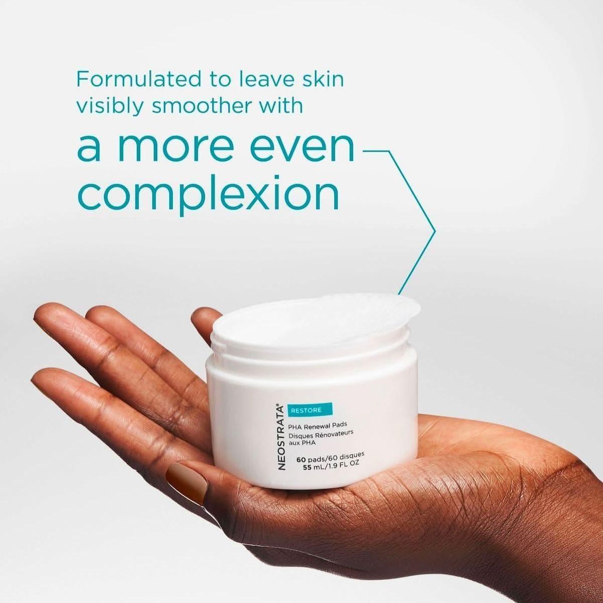 Gentle Exfoliating Face Pads with 4% PHA