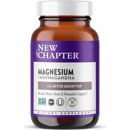 Premium Magnesium Ashwagandha Tablets for Stress Relief - Mycosmeticslondon