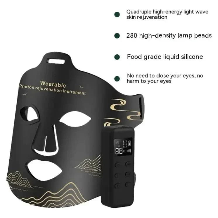 Heated Facial Mask - Advanced Skin Rejuvenation Treatment