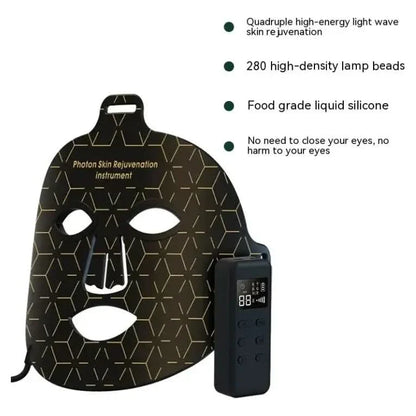 Heated Facial Mask - Advanced Skin Rejuvenation Treatment
