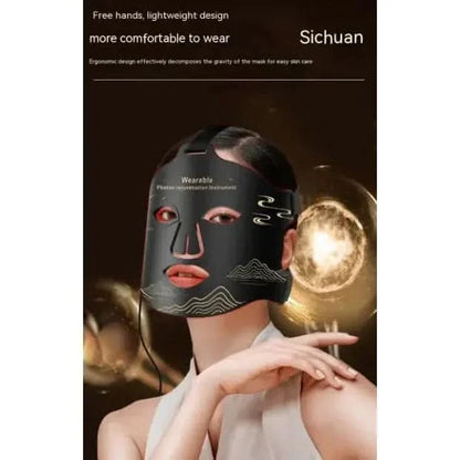 Heated Facial Mask - Advanced Skin Rejuvenation Treatment