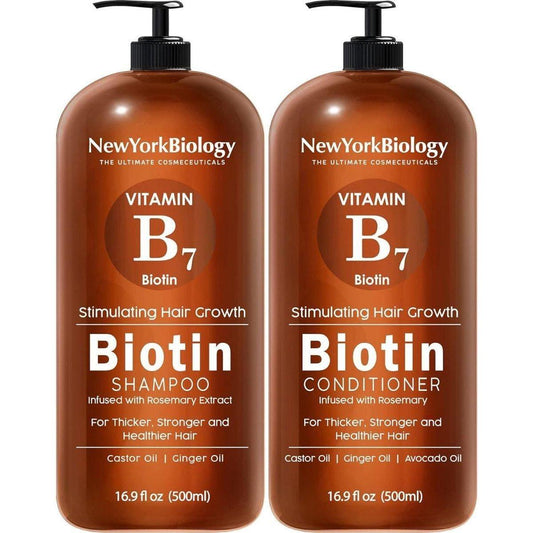 Nourishing Biotin Shampoo and Conditioner Set for Hair Growth - Mycosmeticslondon