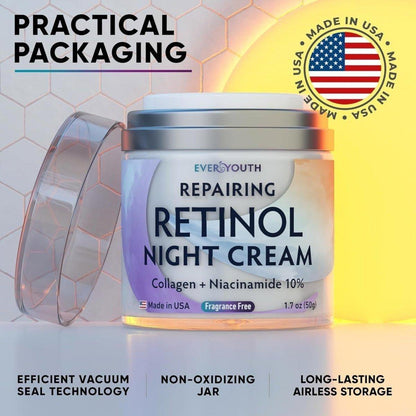 Anti Aging Night Moisturizer for Women with Retinol