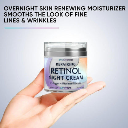Anti Aging Night Moisturizer for Women with Retinol