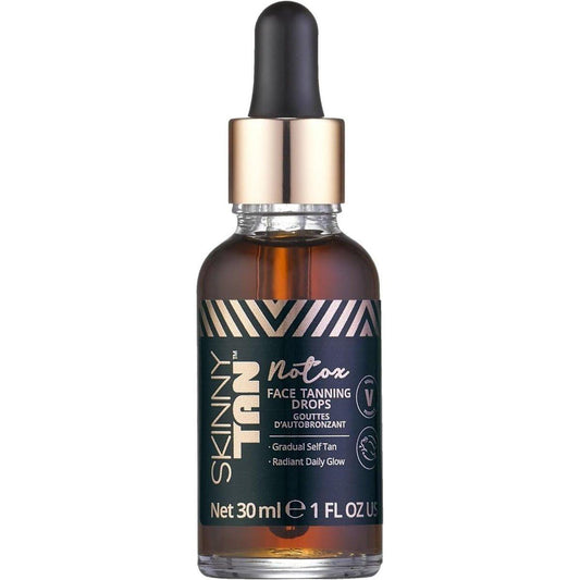 Natural Self Tanning Face Drops - Medium to Dark, 30ml - Mycosmeticslondon