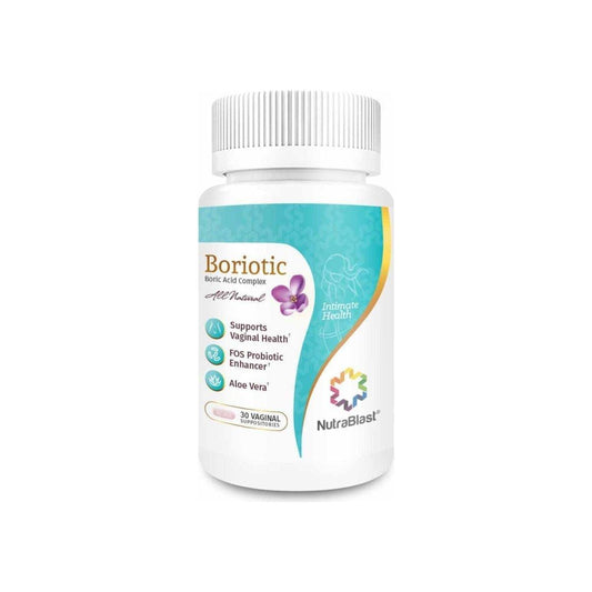 Natural pH Balance Vaginal Suppositories with Aloe - Mycosmeticslondon