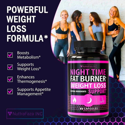 Natural Night Time Slimming Pills for Women Weight Loss