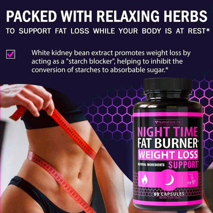 Natural Night Time Slimming Pills for Women Weight Loss