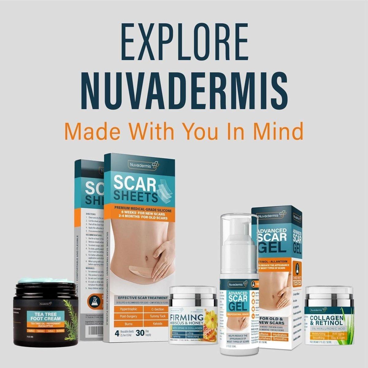 Effective Scar Remover Gel with Retinol and Silicone