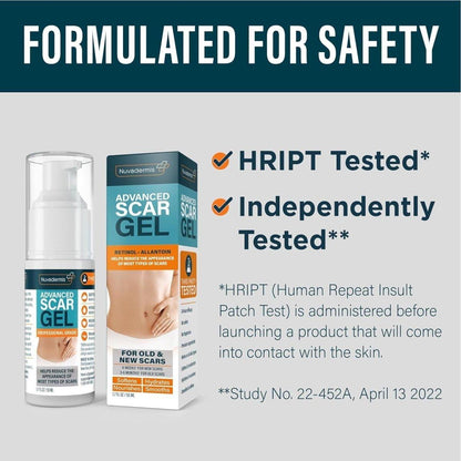 Effective Scar Remover Gel with Retinol and Silicone
