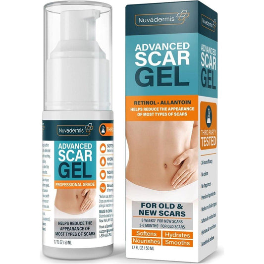 Effective Scar Remover Gel with Retinol and Silicone - Mycosmeticslondon