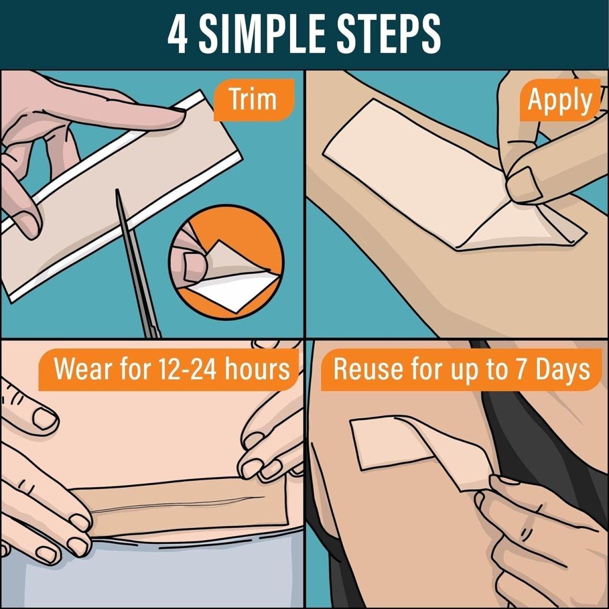 Gentle Silicone Scar Healing Tape - 1 Pack