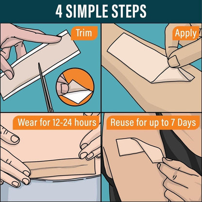 Gentle Silicone Scar Healing Tape - 1 Pack