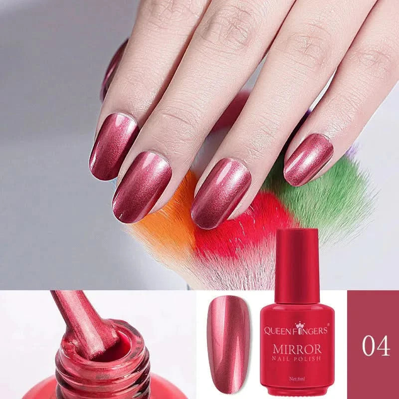 Shiny Metallic Nail Varnish 8ml