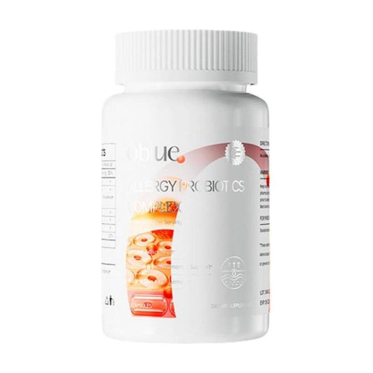 Natural Probiotic Allergy Relief Supplement - 60 Capsules - Mycosmeticslondon