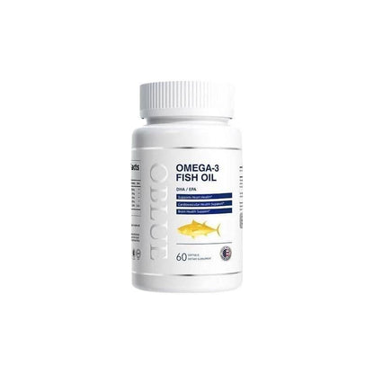 Premium Fish Oil Supplements - 60 Softgels - Mycosmeticslondon