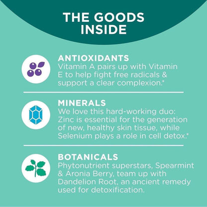 Glowing Skin Vitamin Gummies with Antioxidants
