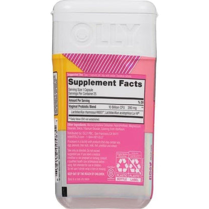 Natural Probiotic Capsules for Women's Health