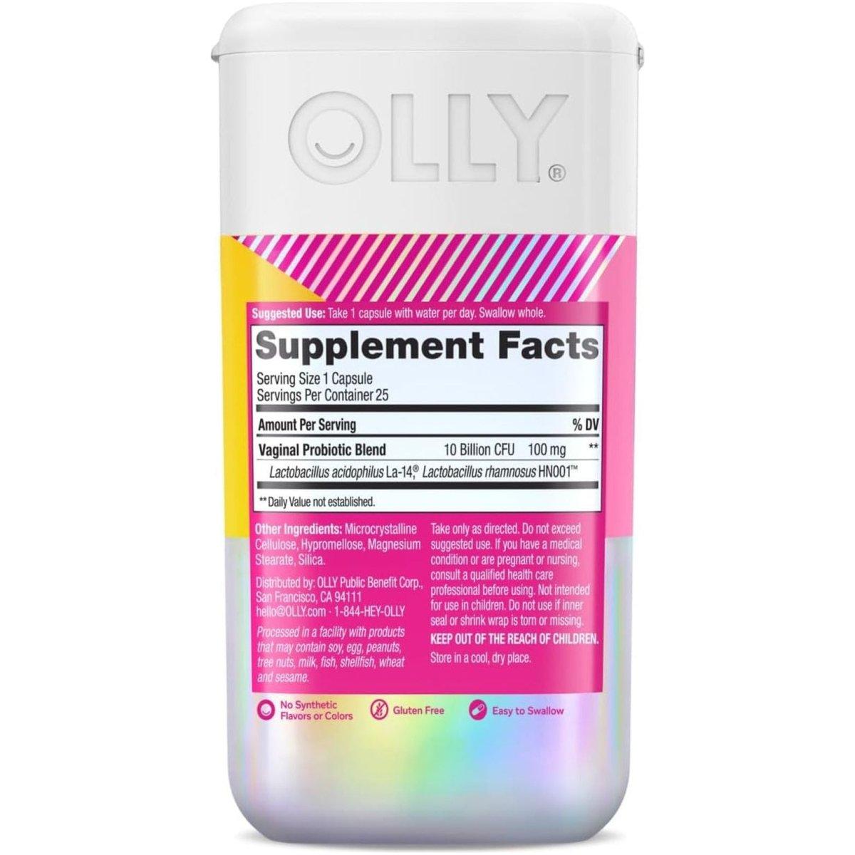 Natural Probiotic Capsules for Women's Health