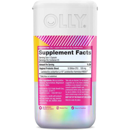 Natural Probiotic Capsules for Women's Health