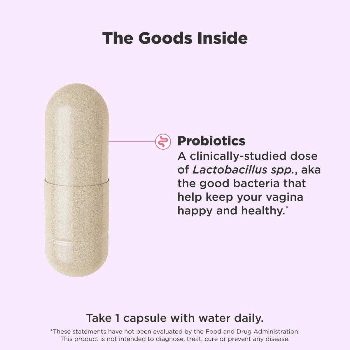 Natural Probiotic Capsules for Women's Health