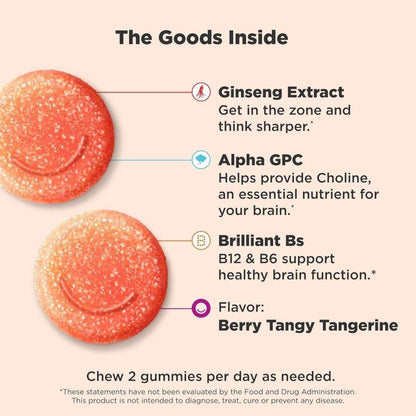 Brain Boosting Vitamin Gummies for Mental Clarity