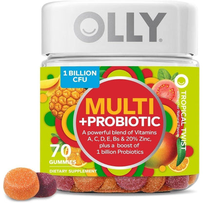 Delicious Probiotic Vitamin Gummies for Adults, 1 Billion CFU - Mycosmeticslondon
