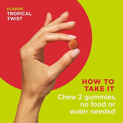 Delicious Probiotic Vitamin Gummies for Adults, 1 Billion CFU