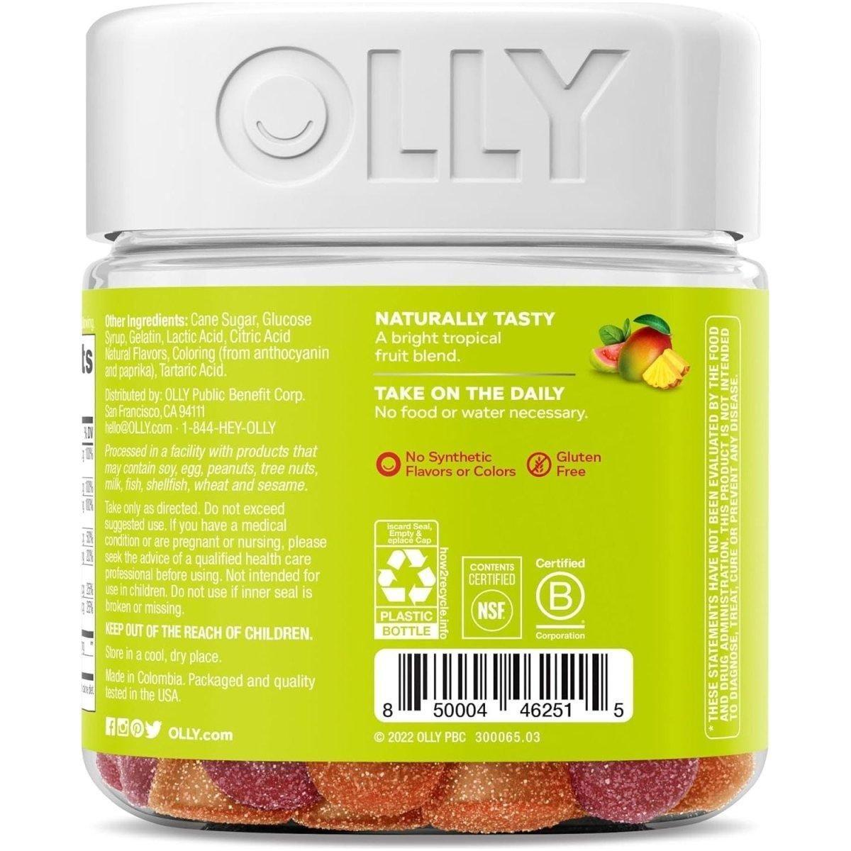 Delicious Probiotic Vitamin Gummies for Adults, 1 Billion CFU