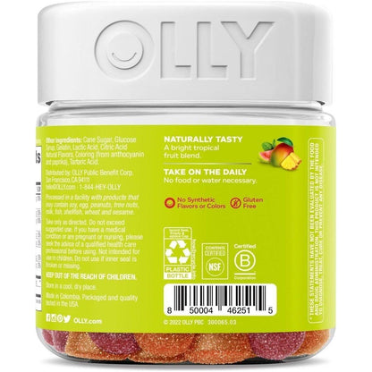 Delicious Probiotic Vitamin Gummies for Adults, 1 Billion CFU