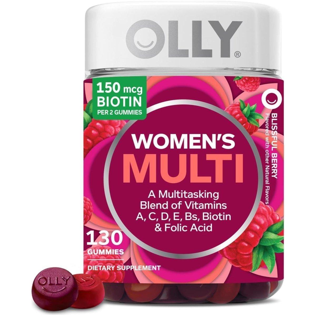 Delicious Women's Daily Gummy Multivitamin 130 Pack - Mycosmeticslondon