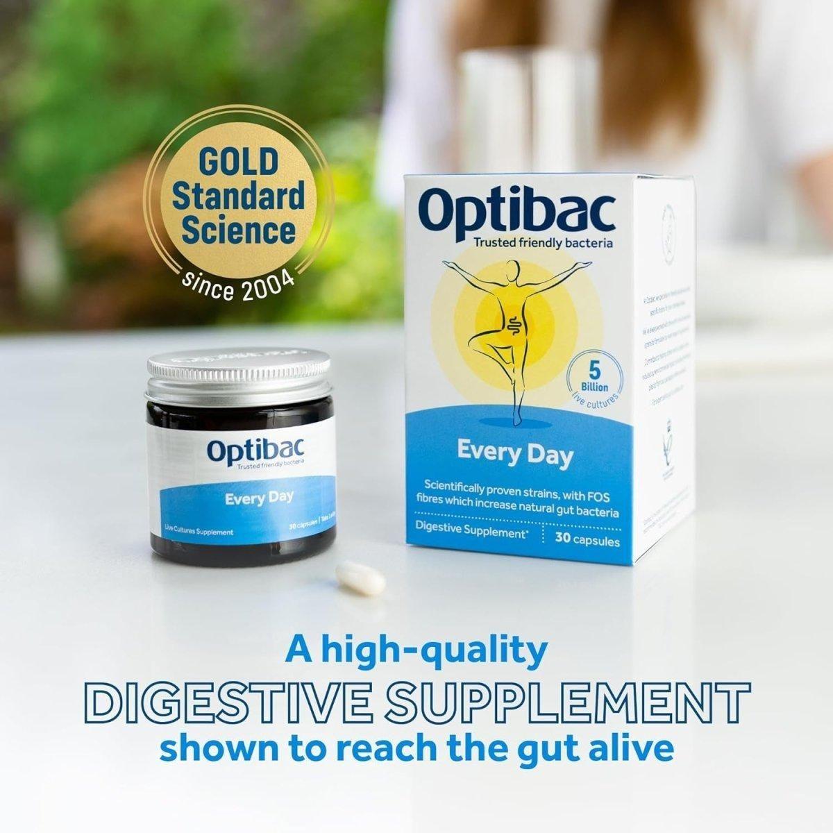 Daily Probiotic Capsules for Gut Health & Immunity