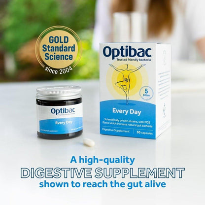 Daily Probiotic Capsules for Gut Health & Immunity