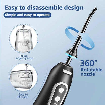 Compact Rechargeable Oral Flosser for Deep Dental Care