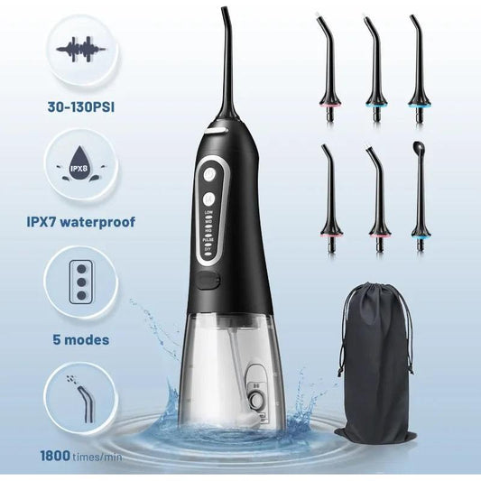 Compact Rechargeable Oral Flosser for Deep Dental Care - Mycosmeticslondon