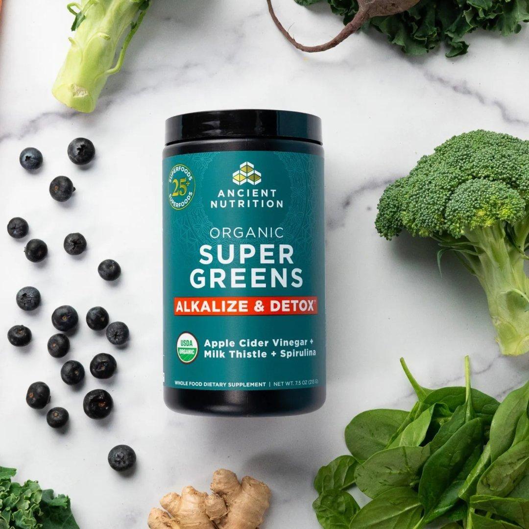 Natural Greens Supplement for Daily Energy & Wellness
