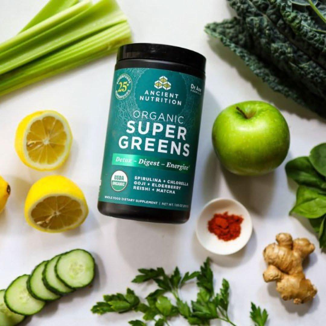 Natural Organic Greens Supplement - Daily Health Boost