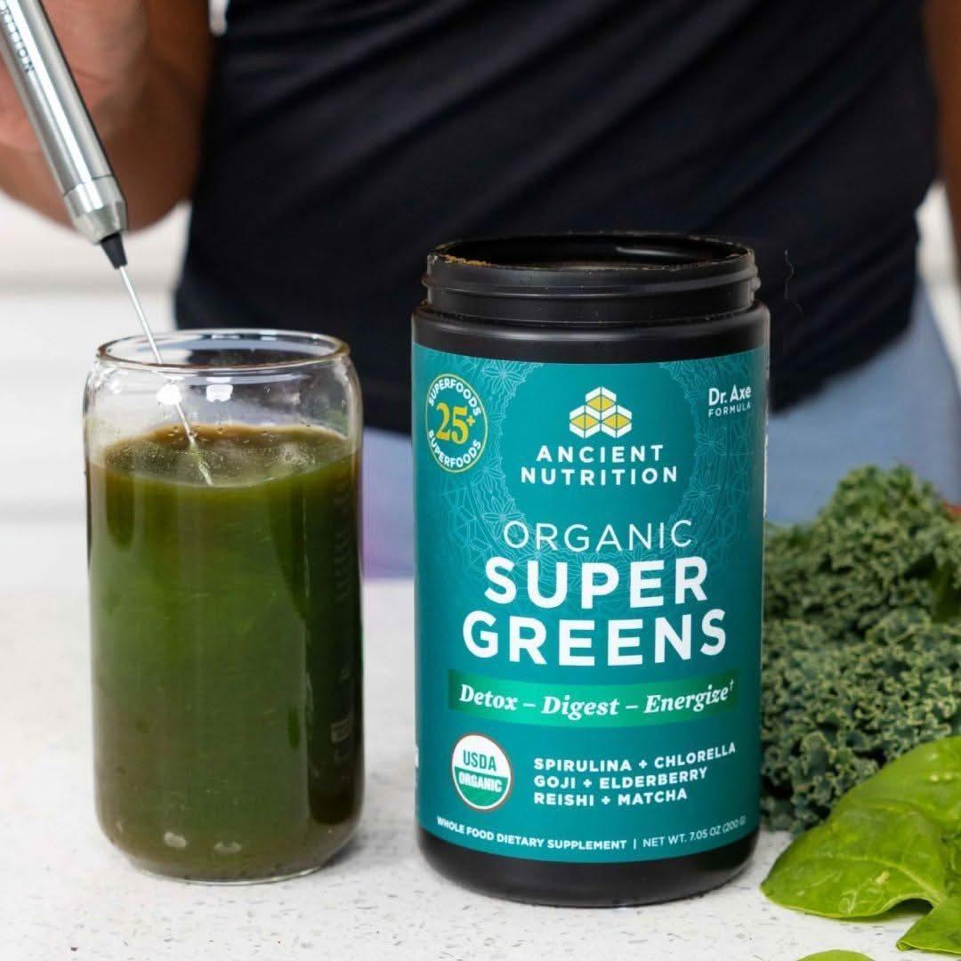 Natural Organic Greens Supplement - Daily Health Boost