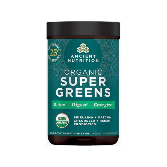 Natural Organic Greens Supplement - Daily Health Boost - Mycosmeticslondon