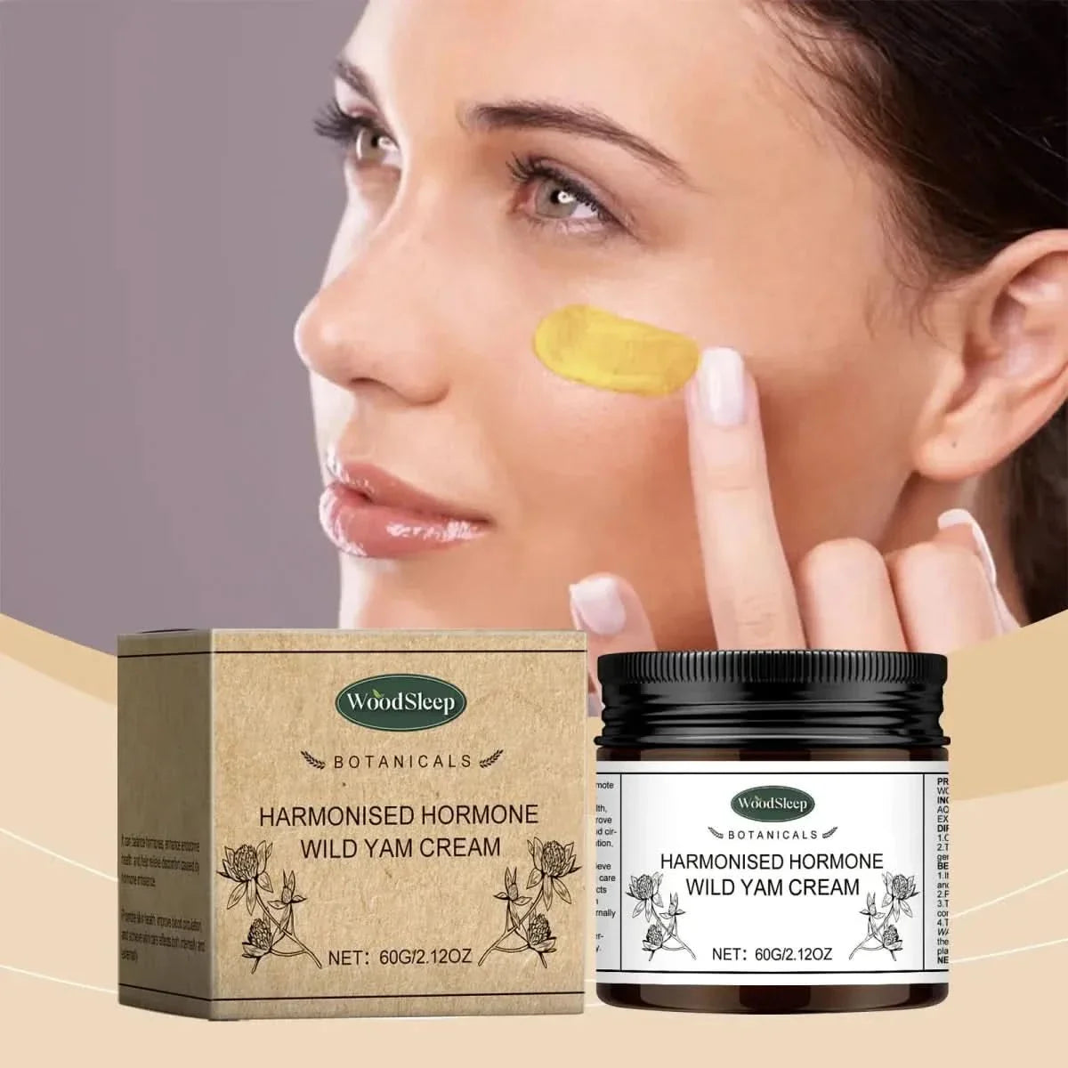 Natural Anti Ageing Moisturising Cream 60ml