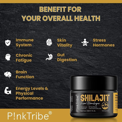 Premium Himalayan Shilajit Resin for Energy Boost