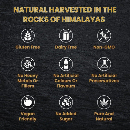 Premium Himalayan Shilajit Resin for Energy Boost